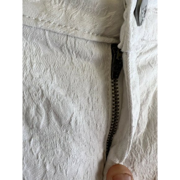 SIMPLY VERA WOMENS DENIM PANTS WHITE SIZE 8 VERA WANG - Picture 5 of 9